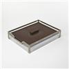 Image 1 : Gabriella Crespi  letter tray  Italy, 1970s  silv