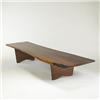 Image 1 : George Nakashima  coffee table  USA, 1960s  rosew