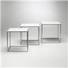 Image 1 : Poul Kjaerholm  PK 71 tables, set of three  E. Ko