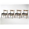 Image 2 : Hans Wegner  chairs, set of eight  C.M. Madsens F