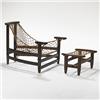 Image 1 : Jean Gillon  lounge chair and ottoman  Wood Art  