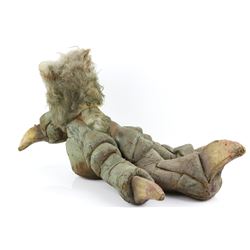 Doctor Who - Original Shrivenzale foot from The Ribos Operation (1978). Approx 64cm.Provenance: Doct