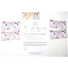 Image 2 : Doctor Who - Five original used bank notes from The Runaway Bride (2006).With letter of authenticity