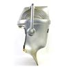 Image 4 : Doctor Who - Replica Cyberman helmet of The Wheel In Space (1968) with backplate made by Sevans with