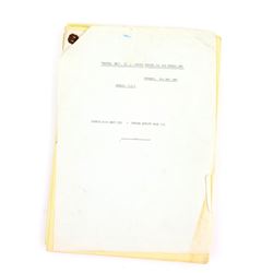 Doctor Who - Production used camera script for The Time and The Rani (1987), dated 5th May, 85 pages