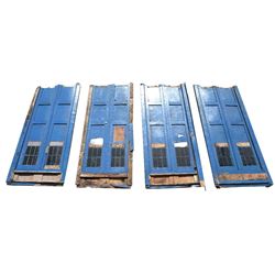 Doctor Who - Replica Tardis. Each panel 235cm x 100cm approx.
