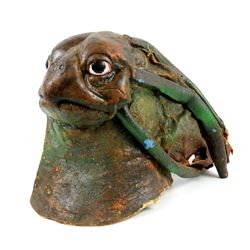 Doctor Who - Replica Sea Devil mask from The Sea Devils (1972), 37cm high.