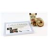 Image 4 : Little Women (1994) - Ceramic cat and framed picture, both with certificates of authenticity.