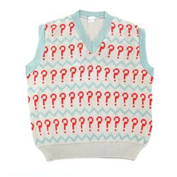 Doctor Who - Replica Sylvester McCoy (7th Doctor) jumper, size 44/46.