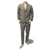 Image 1 : Lucky-Jim (1957) - Terry Thomas as Bertrand Welch, production made two-piece suit comprising a grey 