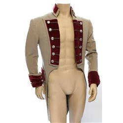 Adventures of Casanova (1948) - Arturo de CÃ³rdova as Casanova, production made beige tailcoat jacke