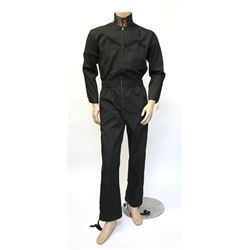 V (American sci-fi series, 1984-85), Thomas Callaway as Klaus, production made black jumpsuit. Scraw