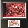 Image 1 : Monster House - Robert Kurtzman Original Hand Drawn + Printed Art Set