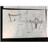 Image 3 : Stargate (1994) - Set of 4 Hand Drawn Pyramid Construction Drawings