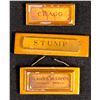 Image 1 : Harry Potter Film Series - 3 Miniature Moving Staircase Portrait Name Plaques