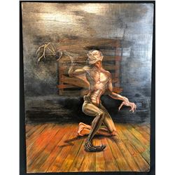 From Dusk Till Dawn (1996) - Vampire Original Concept Oil Painting by Shannon Shea