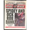 Image 1 : Spider-Man 2 (2004) - Daily Bugle Newspaper Prop - Spidey And Ock Rob Bank