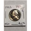 Image 1 : 1963 PROOF Jefferson Nickel