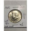 Image 1 : 1965 Silver ennedy Half Dollar UNC MS High Grade