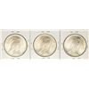 Image 2 : Lot of (3) 1923 $1 Peace Silver Dollar Coins