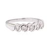 Image 1 : 14KT White Gold 0.50 ctw Diamond Lady's Band