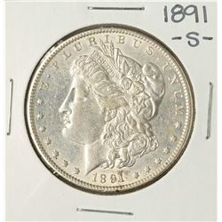 1891-S $1 Morgan Silver Dollar Coin