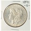 Image 1 : 1891-S $1 Morgan Silver Dollar Coin