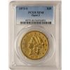 Image 1 : 1873-S Open 3 $20 Liberty Head Double Eagle Gold Coin PCGS XF40