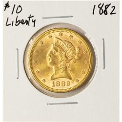 1882 $10 Liberty Head Eagle Gold Coin