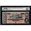 Image 1 : 1864 $10 Confederate States of America Note T-68 PMG Uncirculated 62EPQ