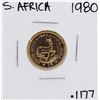 Image 1 : 1980 South Africa 1 Rand Gold Coin