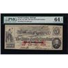 Image 1 : 1863 $5 State of North Carolina Obsolete Note PMG Choice Uncirculated 64EPQ