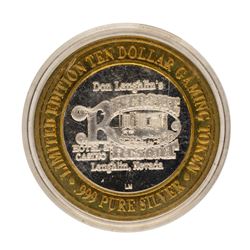 .999 Fine Silver Riverside Laughlin, Nevada $10 Limited Edition Gaming Token
