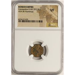 Constantius II, 337-361 AD Ancient Roman Empire Coin NGC VF