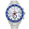 Image 1 : Rolex Mens Yacht-Master II Stainless Steel 44mm White & Blue Dial Watch