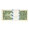 Image 2 : Pack of (100) Consecutive 2001 $1 Federal Reserve STAR Notes Chicago