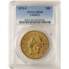 Image 1 : 1873-S Closed 3 $20 Liberty Head Double Eagle Gold Coin PCGS XF40