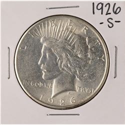 1926-S $1 Peace Silver Dollar Coin