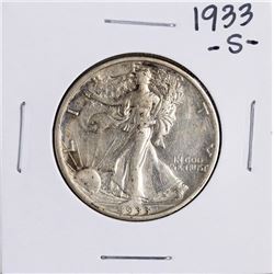1933-S Walking Liberty Half Dollar Coin