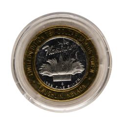 .999 Fine Silver Flamingo Casino Laughlin, NV $10 Limited Edition Gaming Token