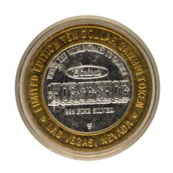 .999 Fine Silver Horseshoe Casino Las Vegas, NV $10 Limited Edition Gaming Token