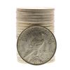 Image 2 : Roll of (20) Brilliant Uncirculated 1923 $1 Peace Silver Dollar Coins