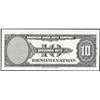 Image 2 : 1929 Ten Unit American Bank Note Test Note