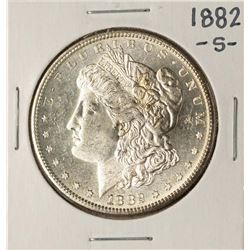 1882-S $1 Morgan Silver Dollar Coin