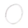 Image 4 : 18KT White Gold 0.20 ctw Diamond Ring
