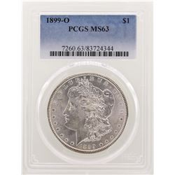 1899-O $1 Morgan Silver Dollar Coin PCGS MS63
