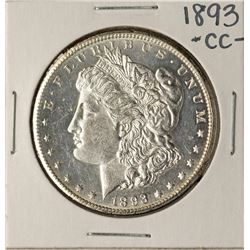 1893-CC $1 Morgan Silver Dollar Coin