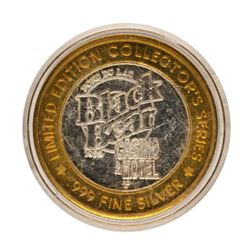 .999 Fine Silver Black Bear Casino & Hotel $10 Limited Edition Gaming Token