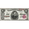 Image 1 : 1891 $5 Treasury Note
