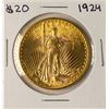 Image 1 : 1924 $20 St. Gaudens Double Eagle Gold Coin